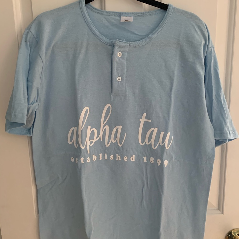Alpha Sigma Tau Baseball Tees